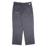 DICKIES Chino Cargo Mens Trousers Grey Regular Straight W38 L33