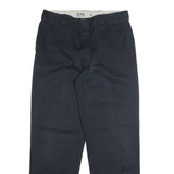 DICKIES Chino Mens Trousers Black Regular Straight W36 L31