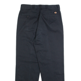 DICKIES Chino Mens Trousers Black Regular Straight W36 L31