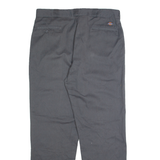 DICKIES Chino Mens Trousers Grey Regular Straight W38 L32