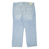 TOMMY HILFIGER Freedom Mens Jeans Blue Relaxed Straight Stone Wash W38 L30