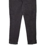 TRUE RELIGION Halle Womens Jeans Black Slim Skinny W34 L27
