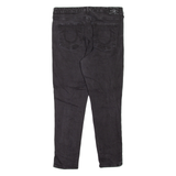 TRUE RELIGION Halle Womens Jeans Black Slim Skinny W34 L27