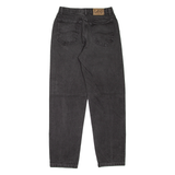 LEE Womens Jeans Black Regular Mom W27 L30