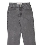 GUESS JEANS Womens Jeans Grey Regular Mom W27 L27