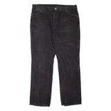 DICKIES Workwear Mens Jeans Black Regular Straight W40 L32