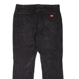 DICKIES Workwear Mens Jeans Black Regular Straight W40 L32