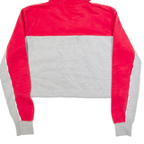 ELLESSE Cropped Womens Grey Hoodie UK 6