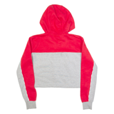 ELLESSE Cropped Womens Grey Hoodie UK 6