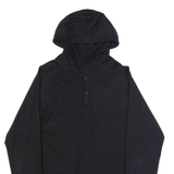 ORIGINAL PENGUIN Lightweight Mens Black Hoodie L