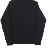 ORIGINAL PENGUIN Lightweight Mens Black Hoodie L