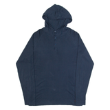 ORIGINAL PENGUIN Lightweight Mens Blue Hoodie L