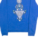 KENZO Womens Sweatshirt Blue S