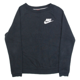 NIKE Mens Sweatshirt Black S
