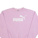 PUMA Womens Sweatshirt Purple M