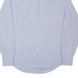 TOMMY HILFIGER New York Fit Mens Plain Shirt Blue Long Sleeve S