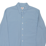 LEVI'S Mens Shirt Blue Gingham Long Sleeve S