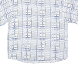 Mens Shirt Blue 90s Striped L