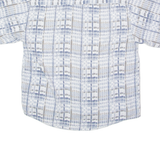 Mens Shirt Blue 90s Striped L