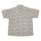 ESPIRIT Mens Shirt Beige Crazy Pattern XL