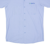 RED KAP Tool Works Mens Worker Shirt Blue M