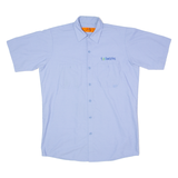 RED KAP Tool Works Mens Worker Shirt Blue M