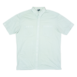 PKZ Mens Plain Shirt Green 90s L