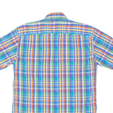 PIERRE CARDIN Mens Shirt Blue Plaid S