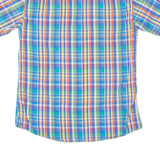 PIERRE CARDIN Mens Shirt Blue Plaid S