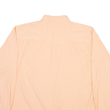 BOX Mens Plain Shirt Pink Long Sleeve M