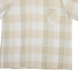SCHILD Mens Shirt Beige Check L