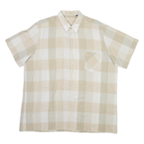 SCHILD Mens Shirt Beige Check L