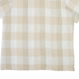 SCHILD Mens Shirt Beige Check L