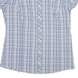 COLUMBIA Womens Shirt Blue Check L