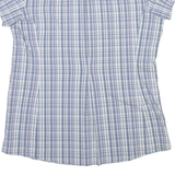COLUMBIA Womens Shirt Blue Check L