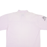 LIFE IS GARRY Mens Shirt Pink Crazy Pattern L