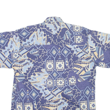 TORERO Mens Shirt Blue Geometric M