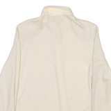 GERARD PASQUIER Womens Plain Shirt Cream Long Sleeve M