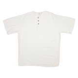ESTILO RUSTICO Mens Plain Shirt White L
