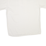 ESTILO RUSTICO Mens Plain Shirt White L