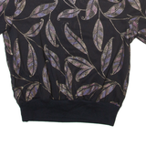 YESSICA Womens Shirt Black Floral S
