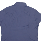 COLUMBIA Womens Plain Shirt Blue L