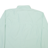 PATAGONIA Womens Plain Shirt Green Nylon Long Sleeve UK 12