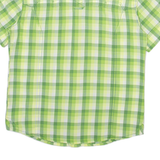 JACK WOLFSKIN Slim Fit Mens Shirt Green Check M