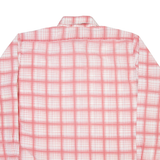 NETTELSTROTH Mens Shirt Red Check Long Sleeve M