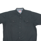 WRANGLER Mens Worker Shirt Black XL