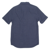 ALL SAINTS Mens Plain Shirt Blue S
