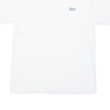 DKNY Mens T-Shirt White L