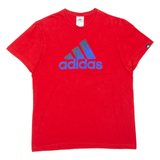 ADIDAS Mens T-Shirt Red S