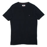 TOMMY HILFIGER Mens T-Shirt Black S